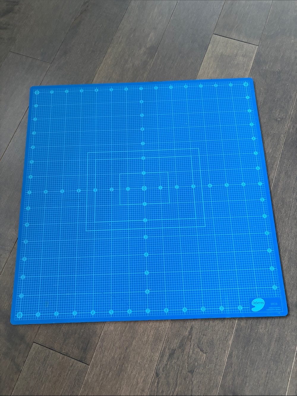 DESERRES Cutting Mat Work Surface, Paper Craft Supplies Office School, Blue